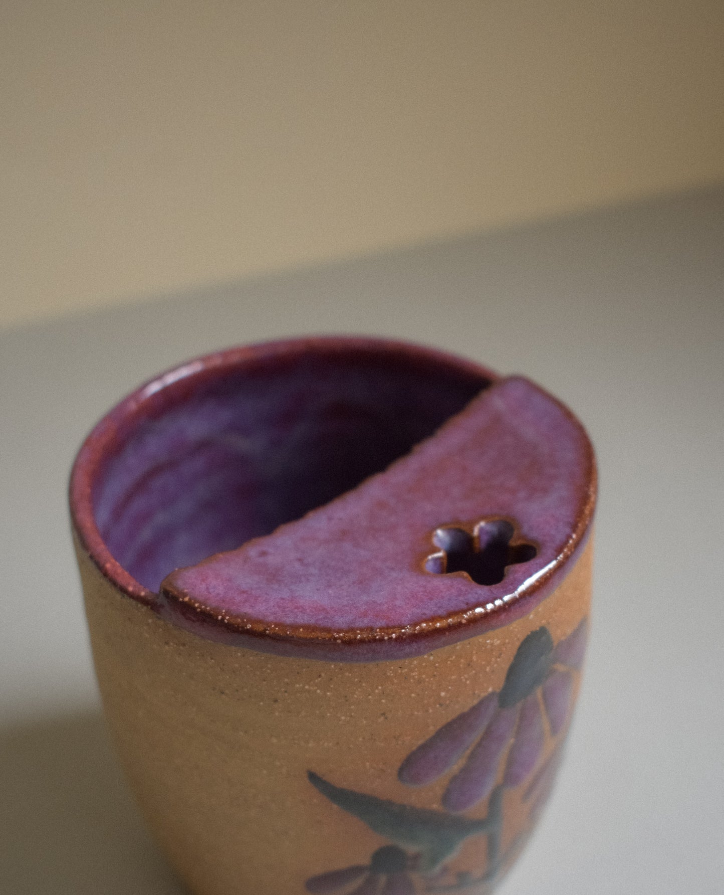 Travel Mug - Echinacea