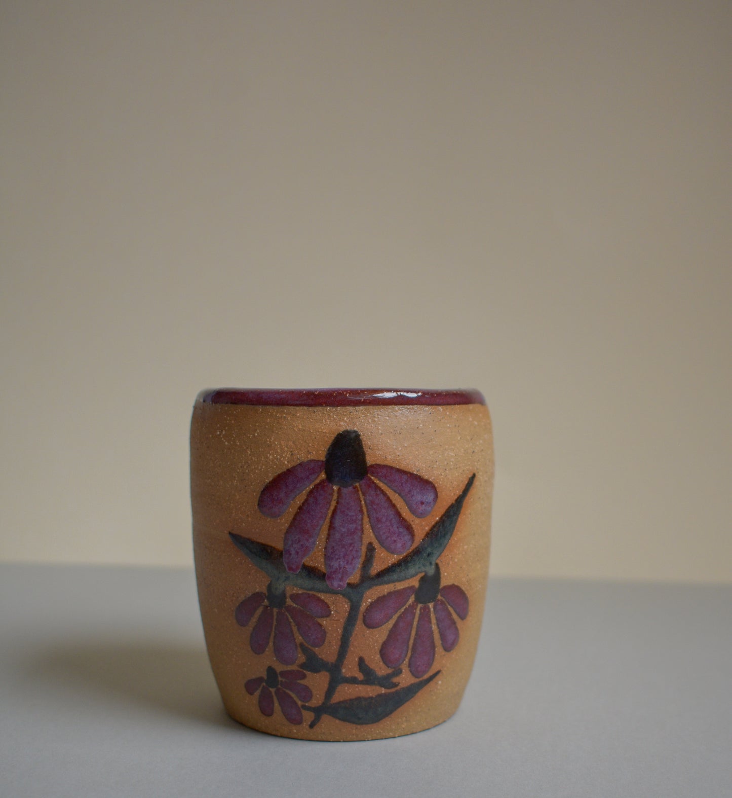 Travel Mug - Echinacea